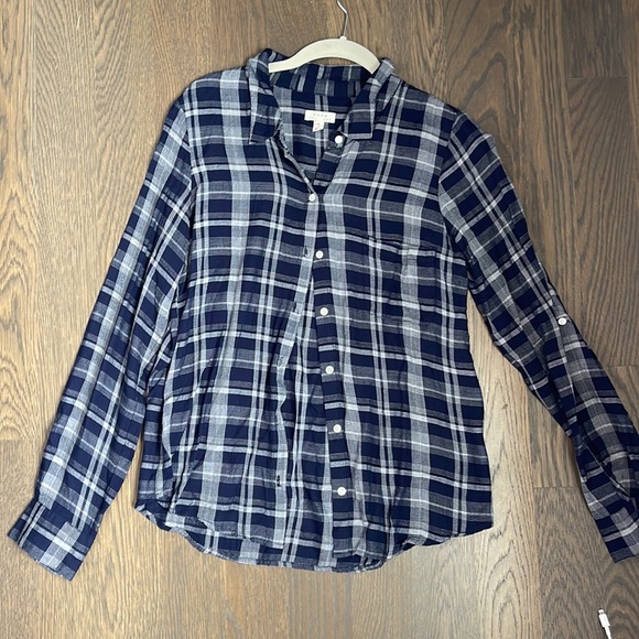 Soft JOIE plaid button down - Picture 1 of 3